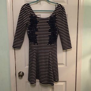 Free people scoop neck skater dress Sz S